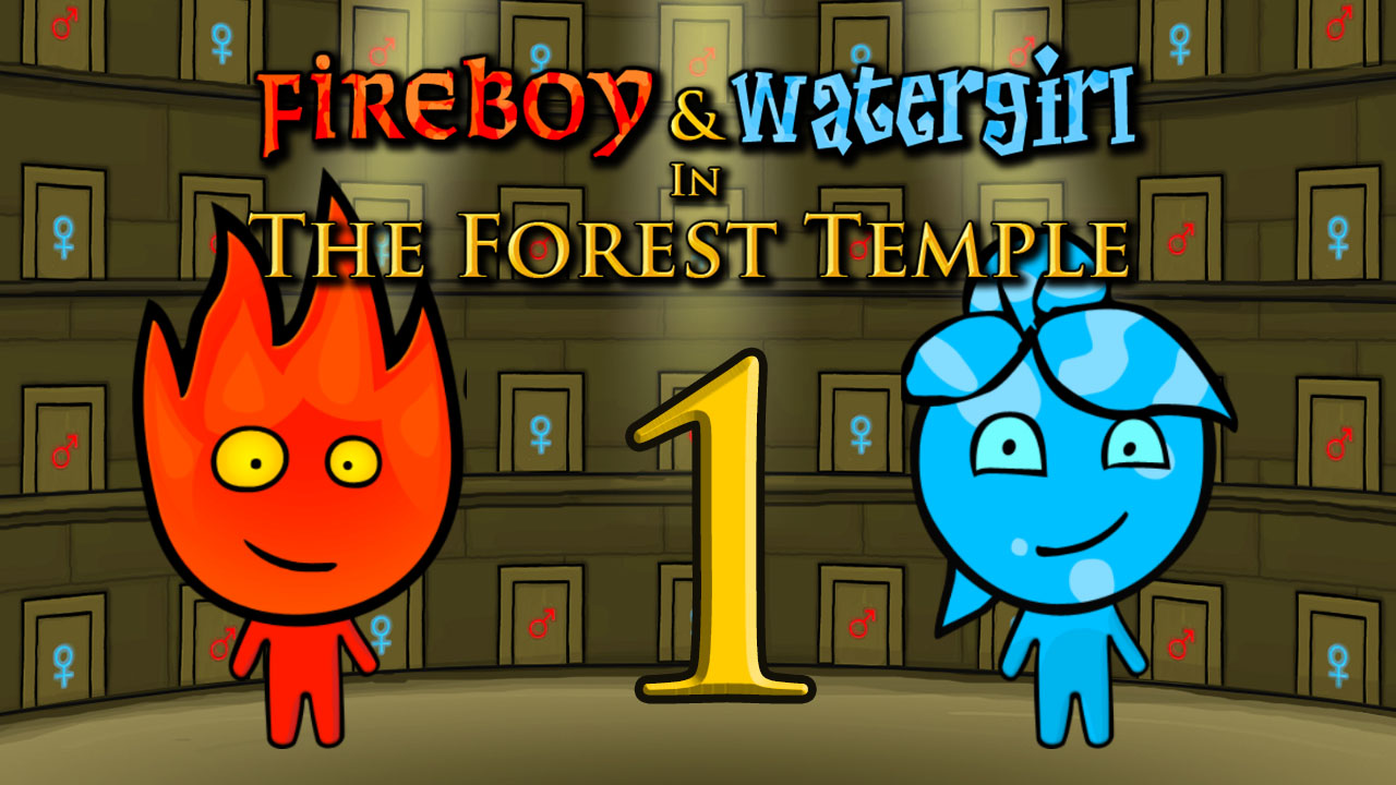 Play Fireboy and Watergirl: Forest Temple online with browser gameplay preview screenshot showcase for Bloxd fans today
