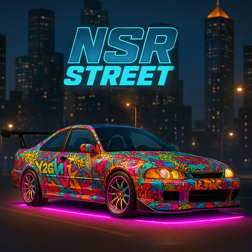 Play NSR Street Car Racing online with browser gameplay preview screenshot showcase for Bloxd fans today